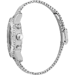 Gray Stainless Steel Dress Watch