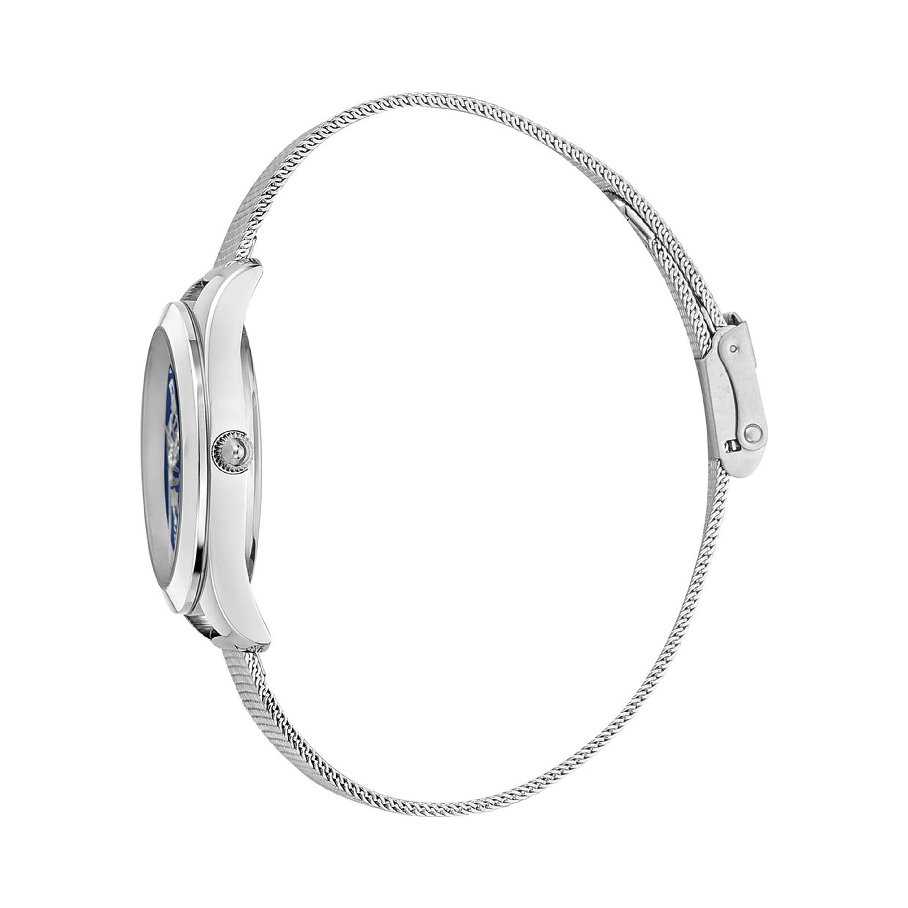 Gray Stainless Steel Bracelet Watch