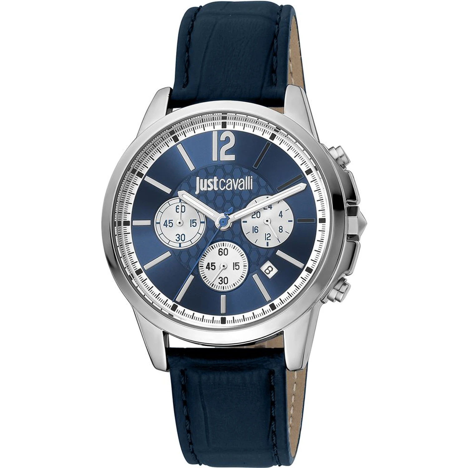 Black Leather Dress Watch