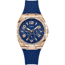 Blue Synthetic Bracelet Watch