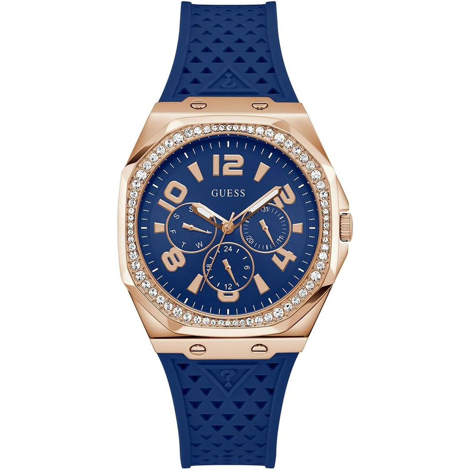 Blue Synthetic Bracelet Watch