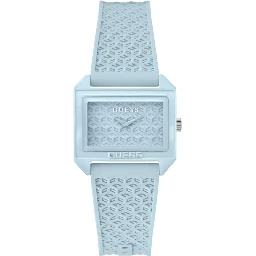 Blue Synthetic Dress Watch