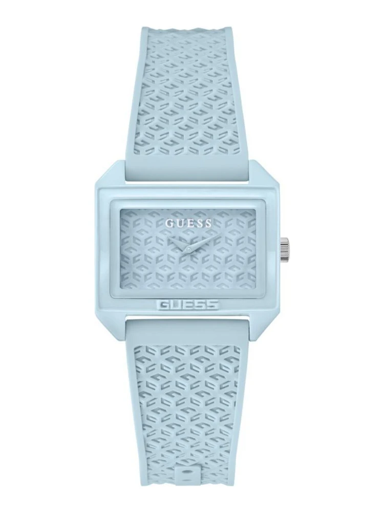 Blue Synthetic Dress Watch