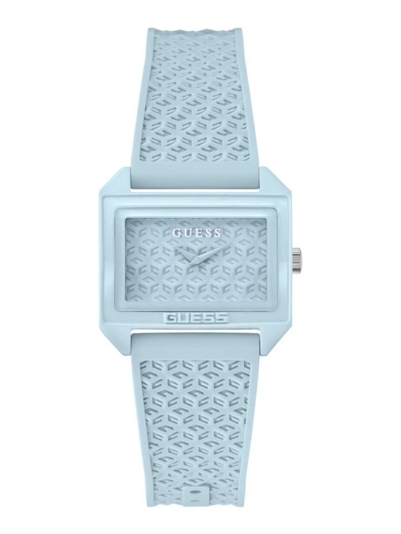 Blue Synthetic Dress Watch