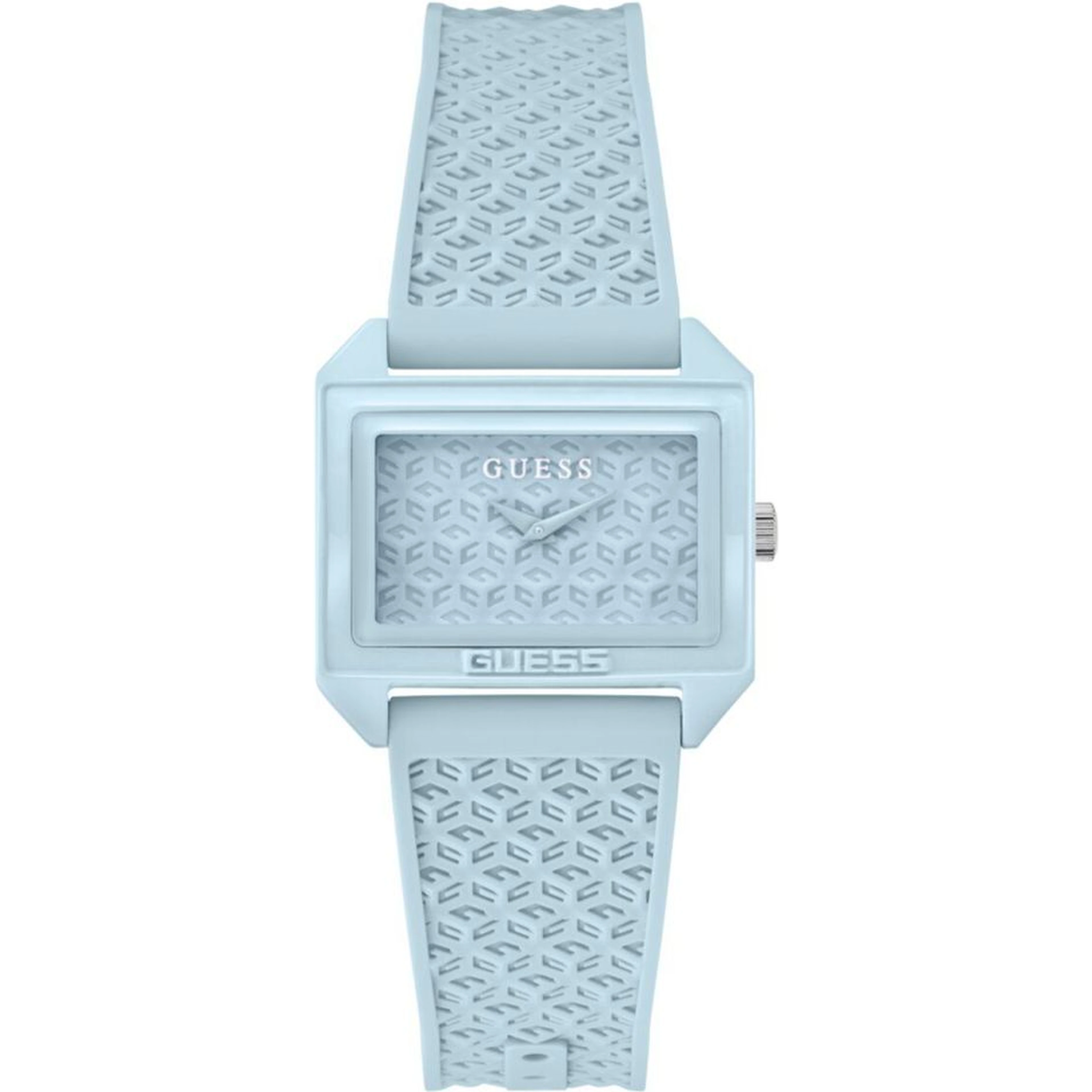 Blue Synthetic Dress Watch