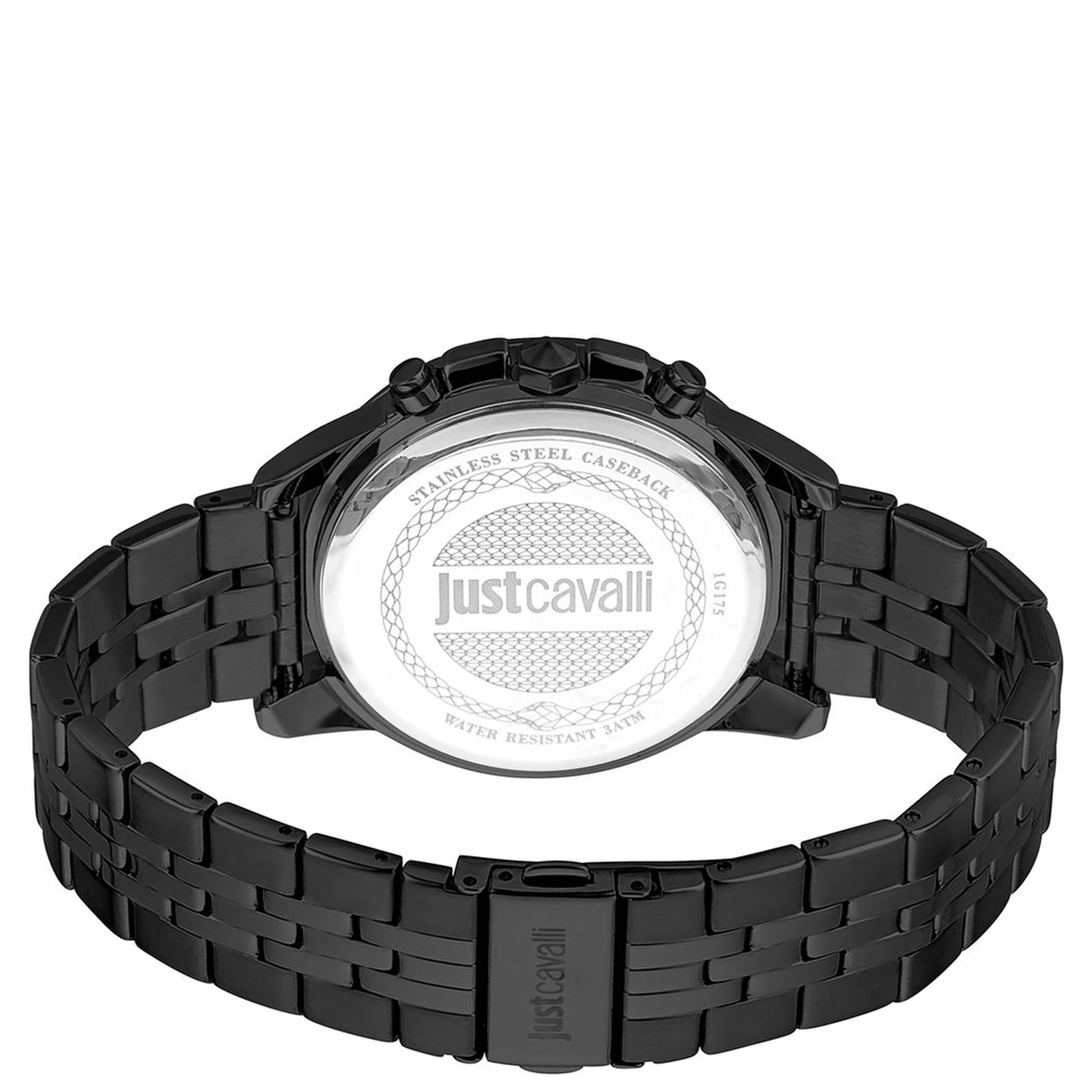 Black Stainless Steel Sport Watch