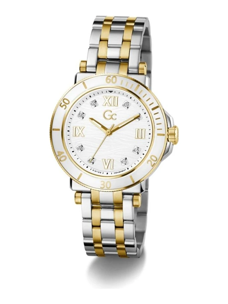 Gray Stainless Steel Dress Watch