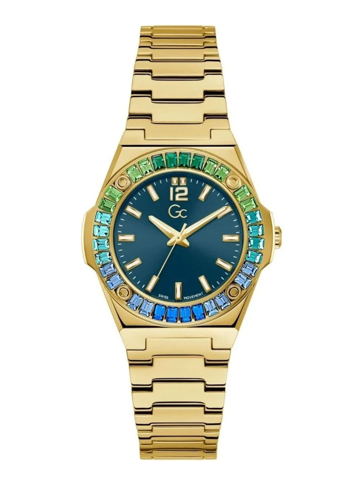 Gold Stainless Steel Bracelet Watch