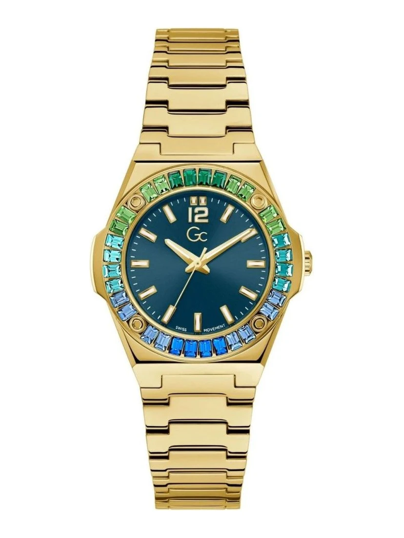 Gold Stainless Steel Bracelet Watch