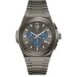 Gray Stainless Steel Dress Watch