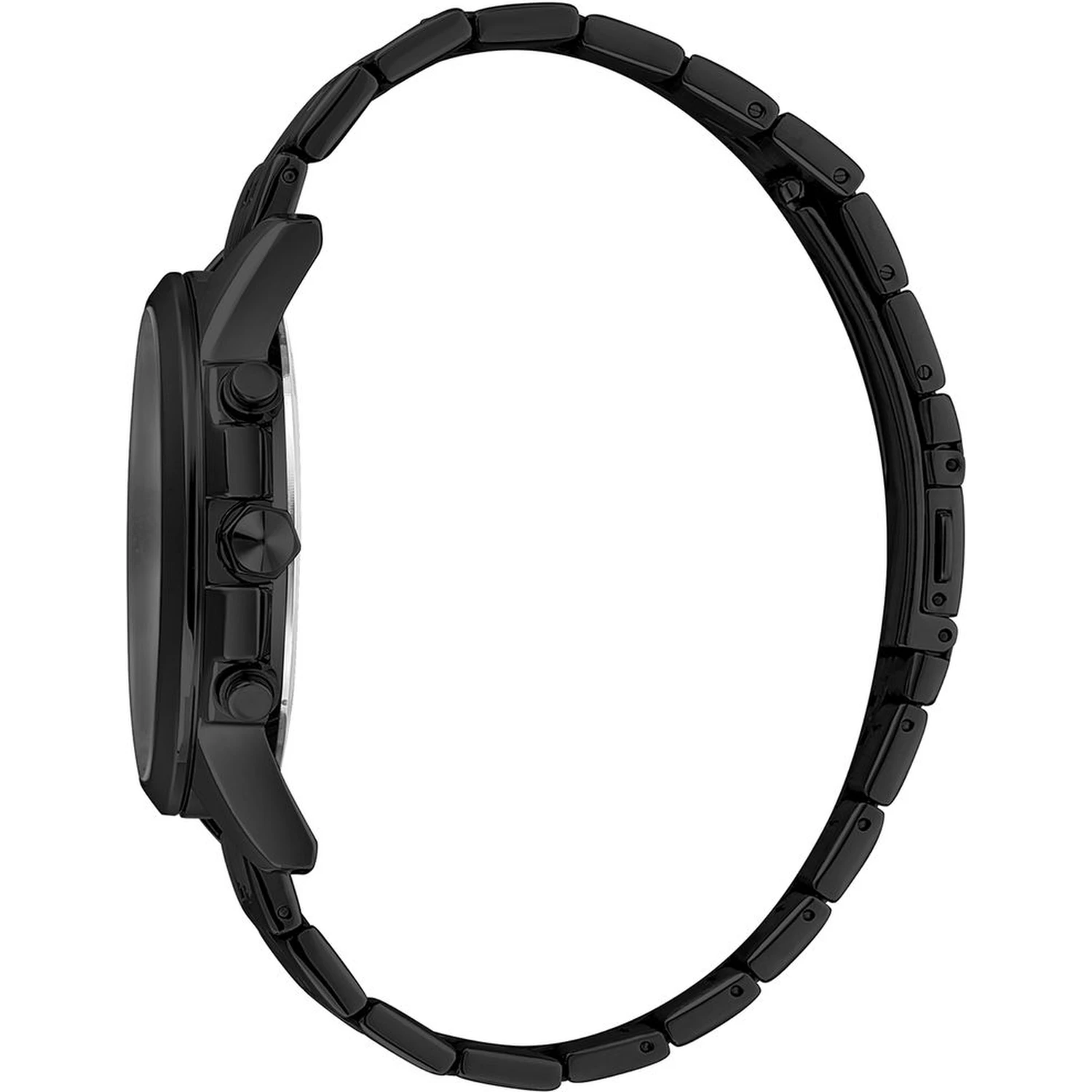 Black Stainless Steel Dress Watch