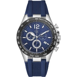 Blue Synthetic Sport Watch