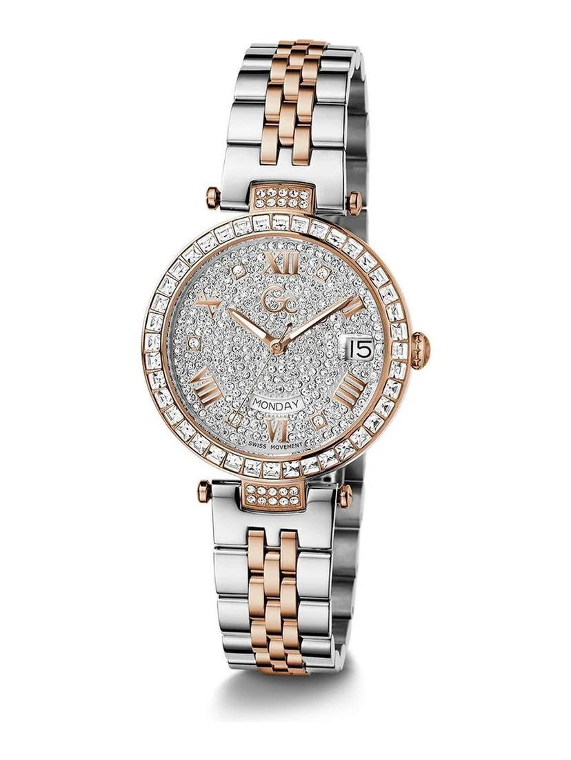 Gray Stainless Steel Dress Watch
