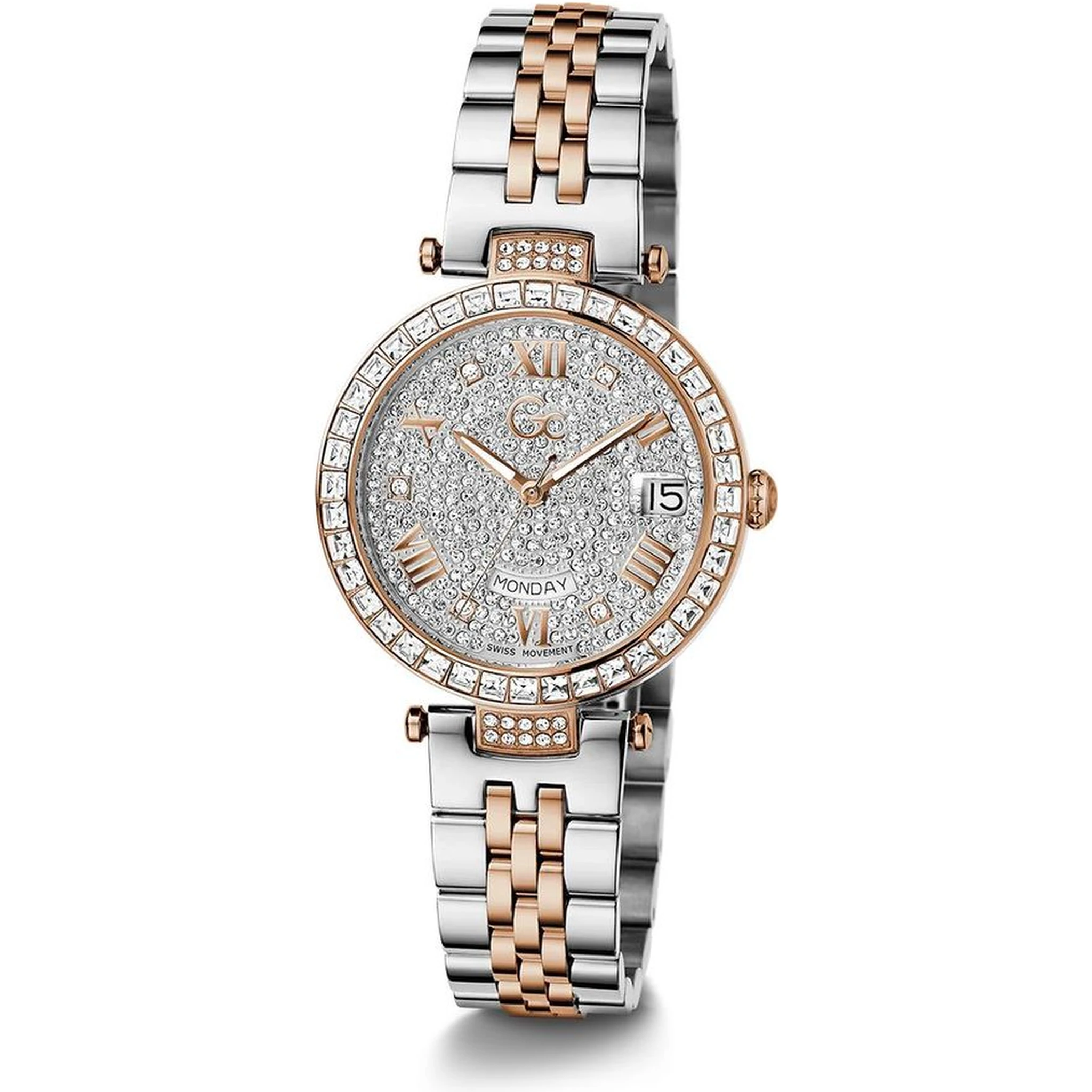 Gray Stainless Steel Dress Watch