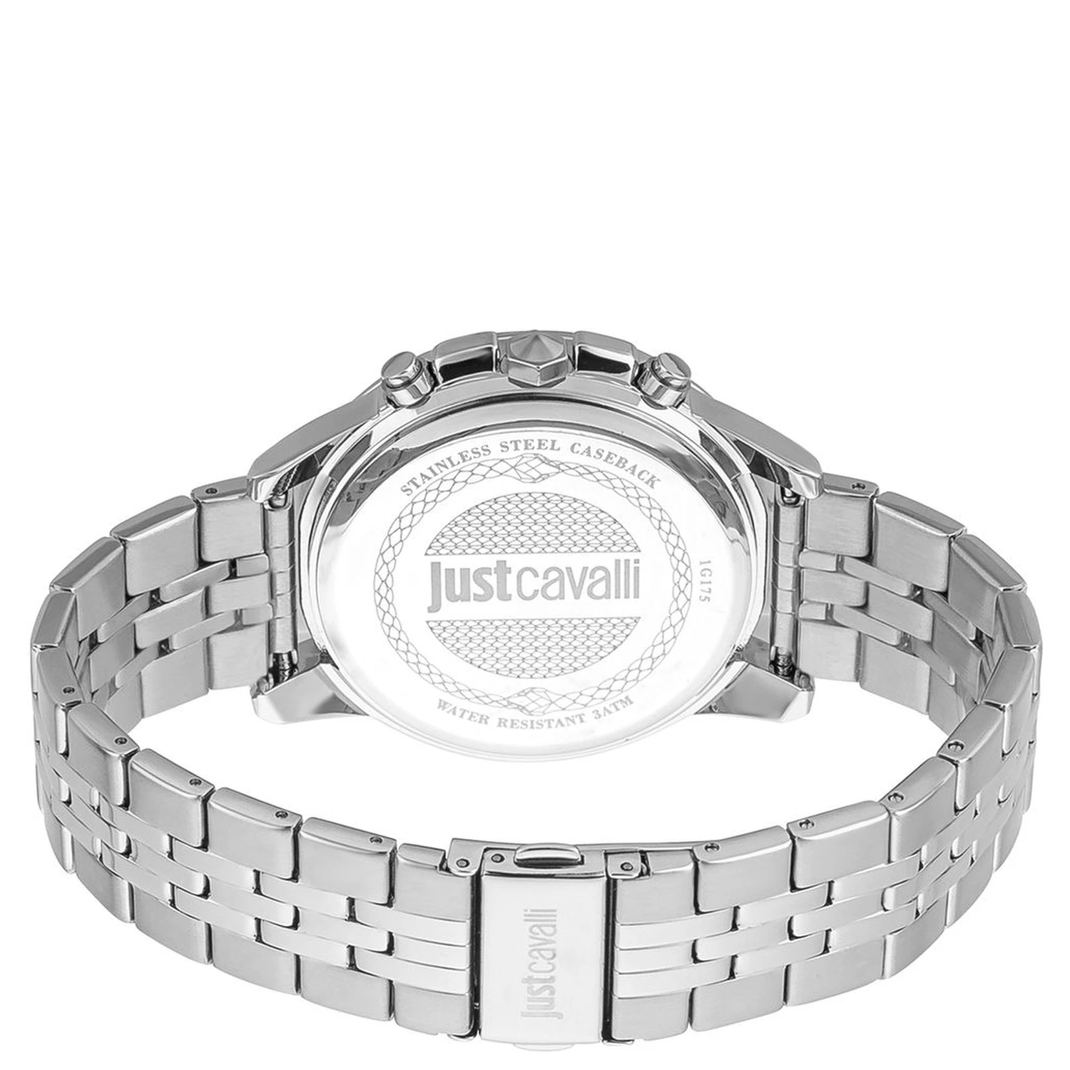 Gray Stainless Steel Dress Watch