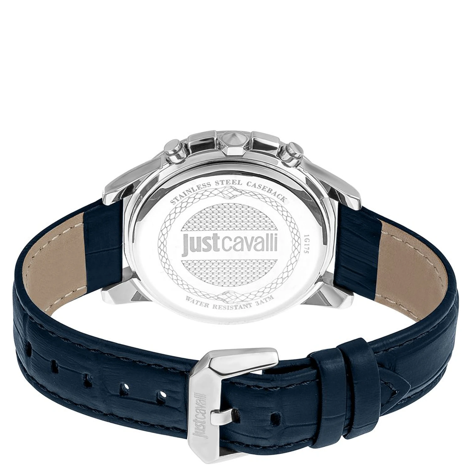 Black Leather Dress Watch
