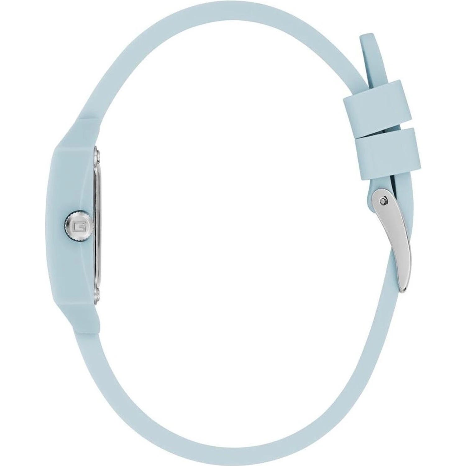 Blue Synthetic Dress Watch
