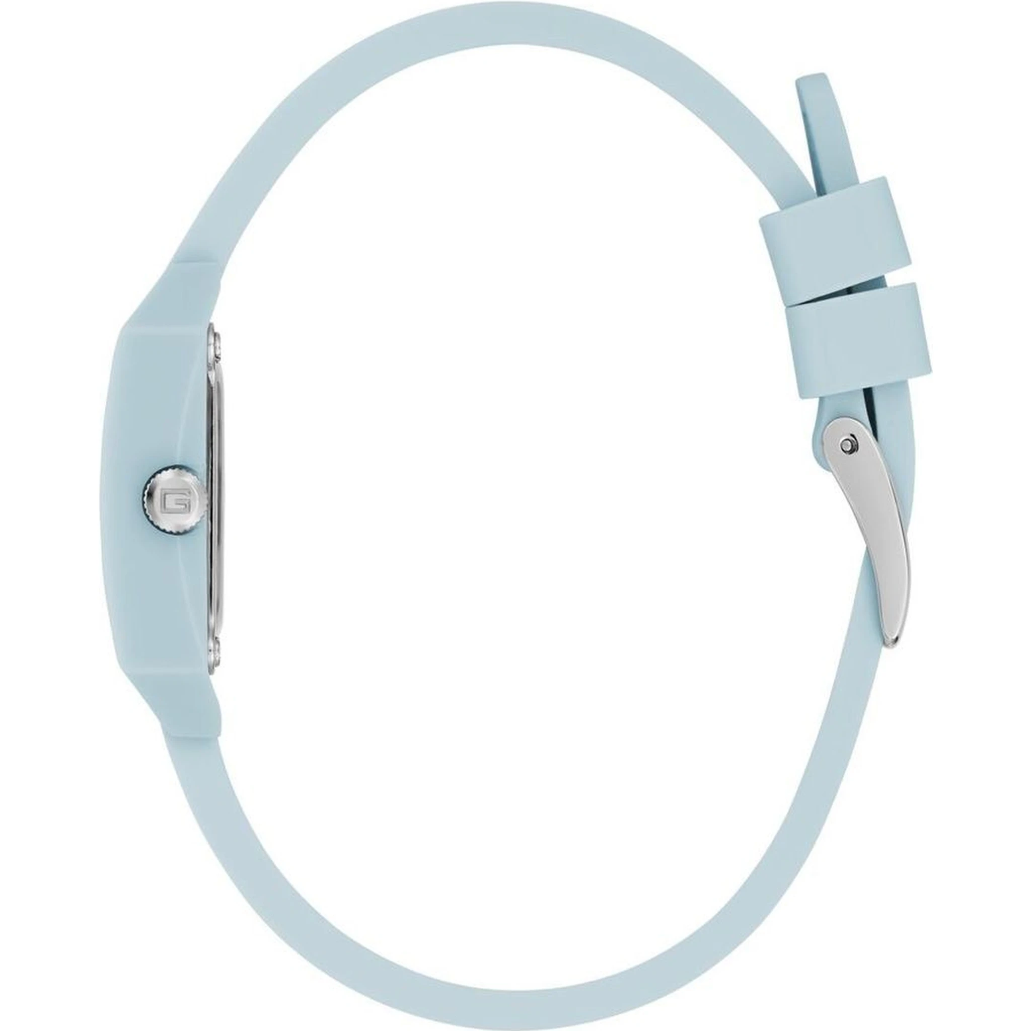 Blue Synthetic Dress Watch
