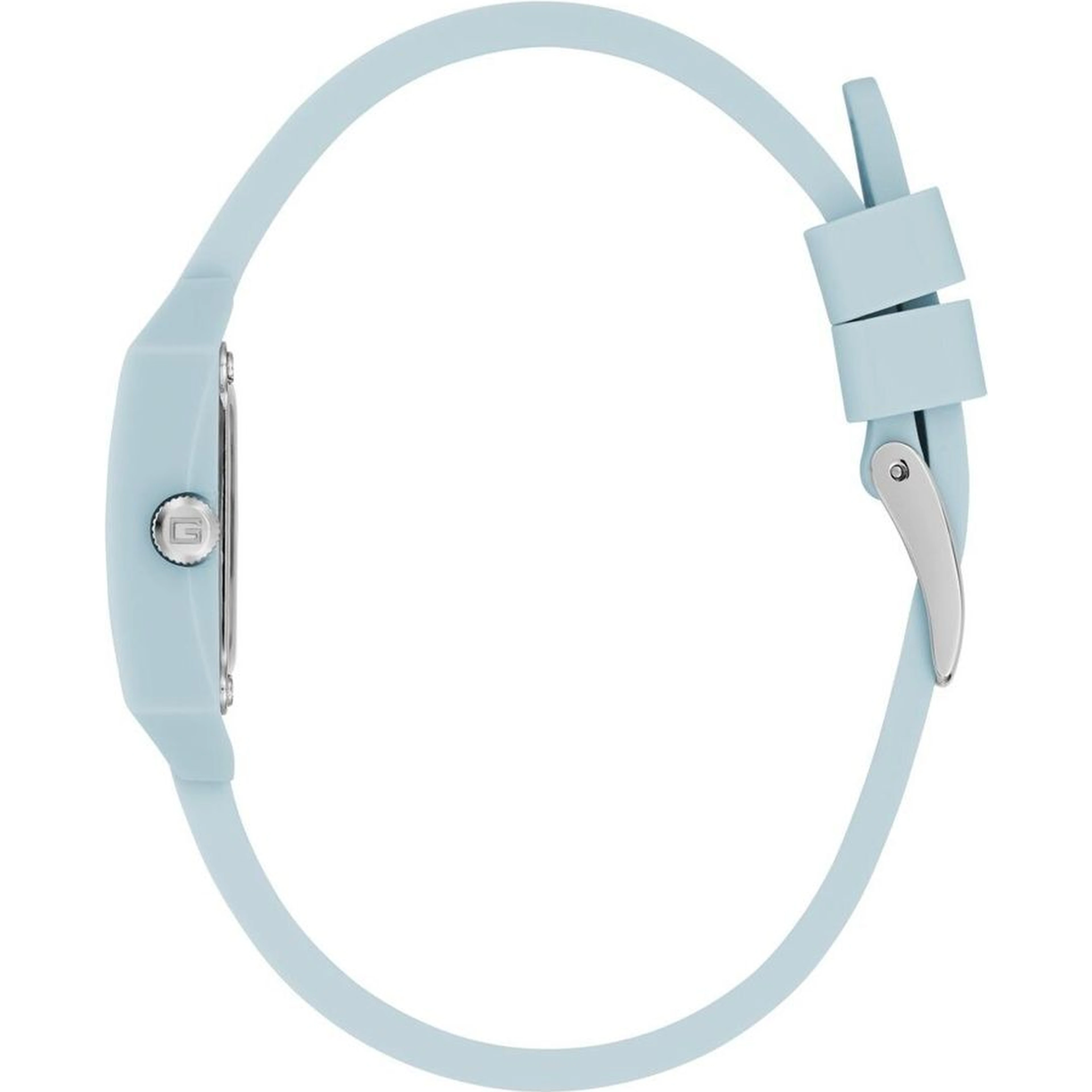 Blue Synthetic Dress Watch