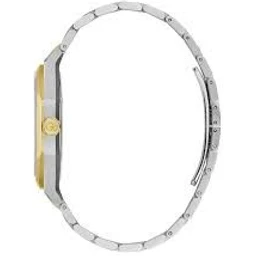 Gold Stainless Steel Dress Watch