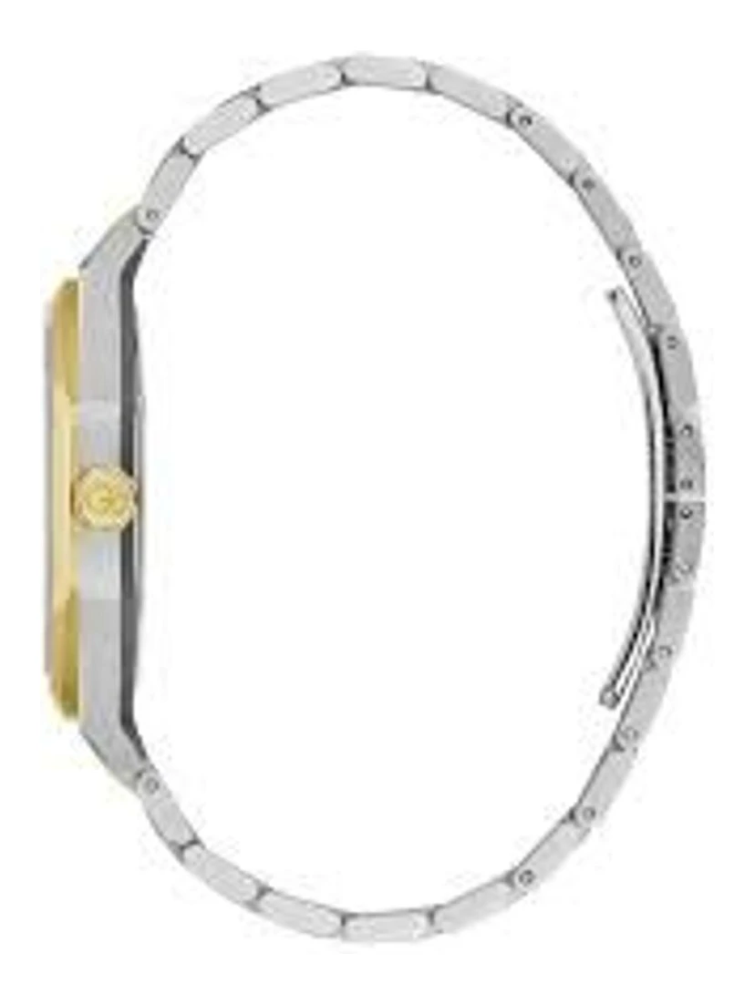 Gold Stainless Steel Dress Watch