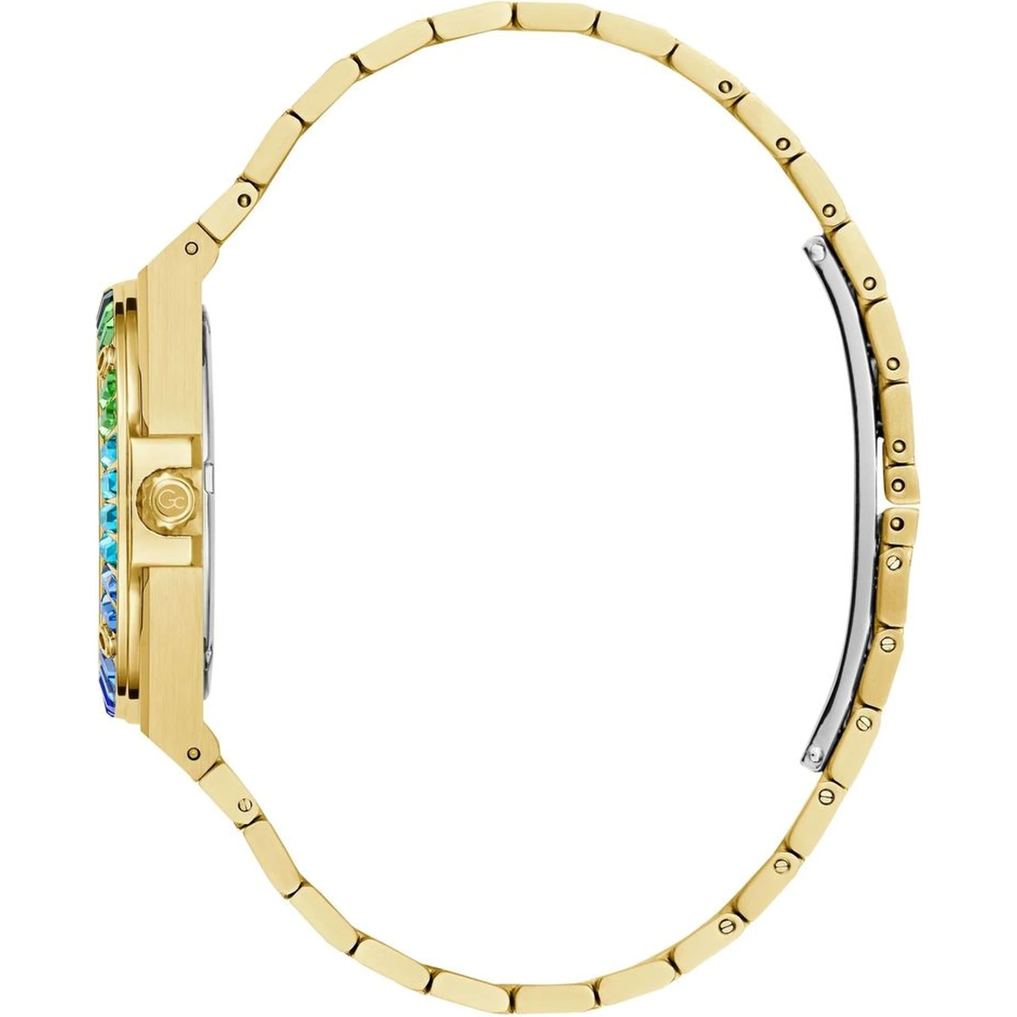 Gold Stainless Steel Bracelet Watch