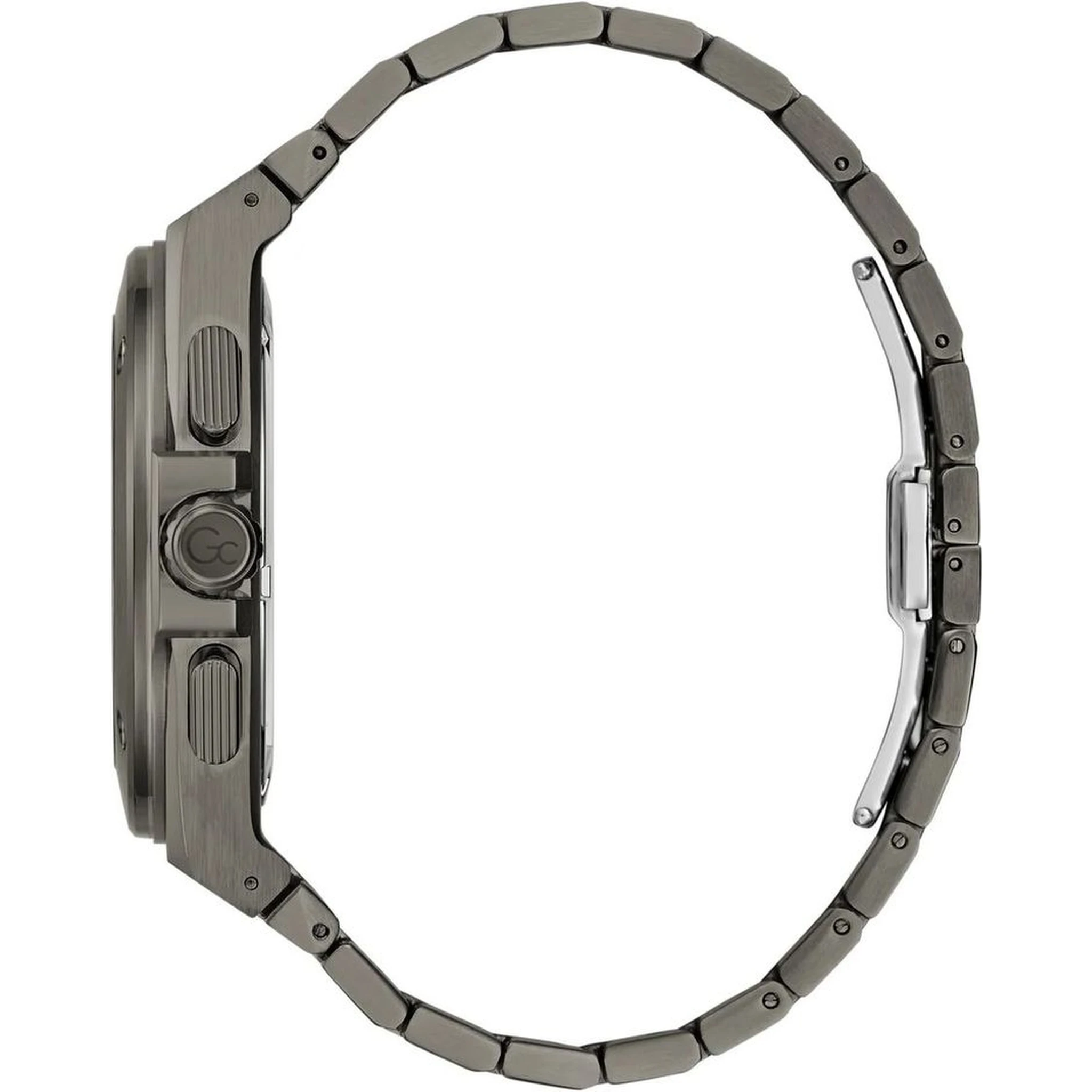 Gray Stainless Steel Dress Watch