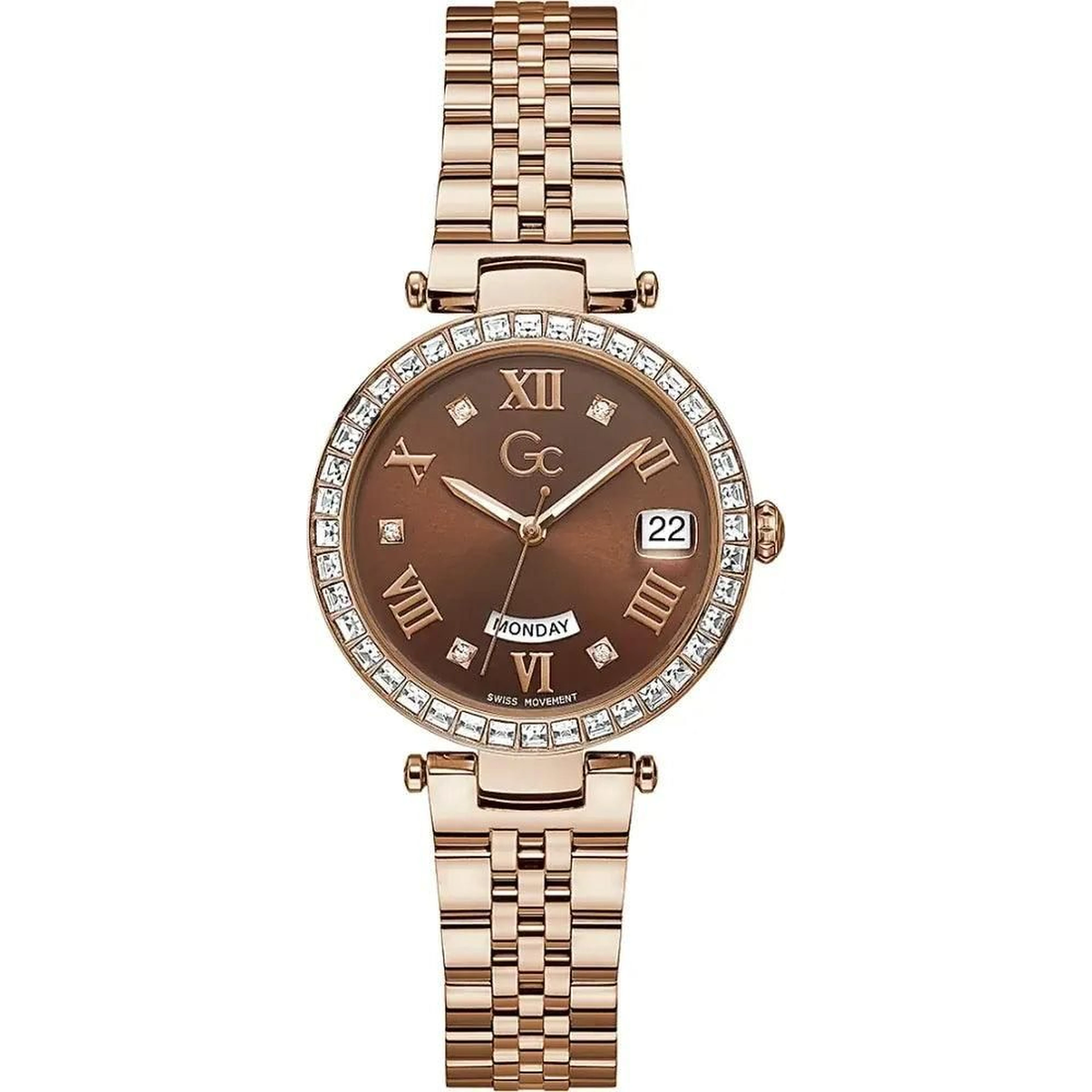Multicolor Stainless Steel Dress Watch