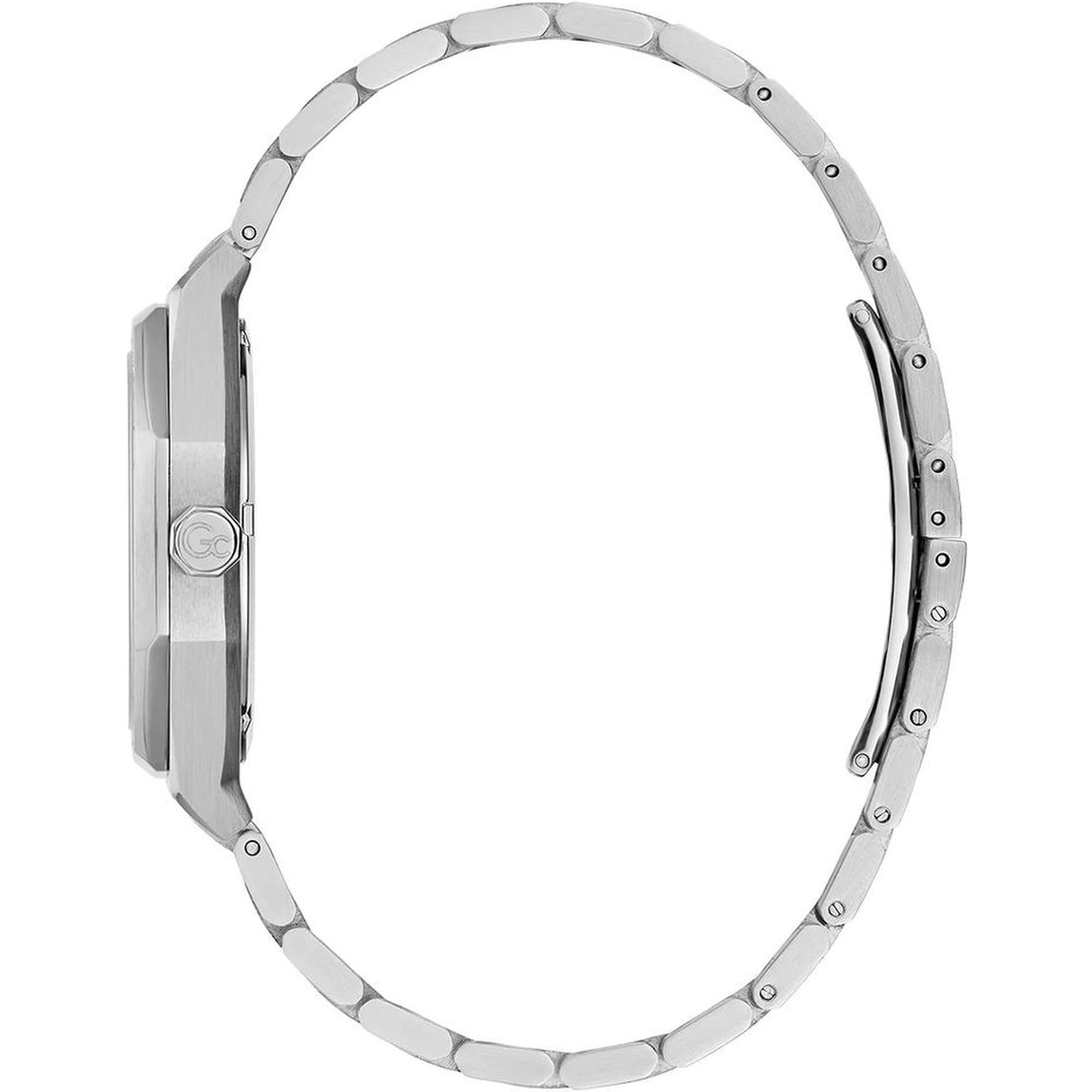 Gray Stainless Steel Dress Watch