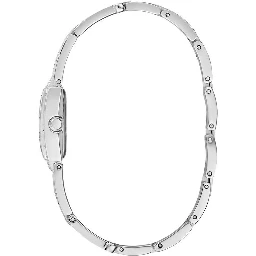 Gray Stainless Steel Dress Watch