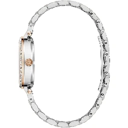 Gray Stainless Steel Dress Watch