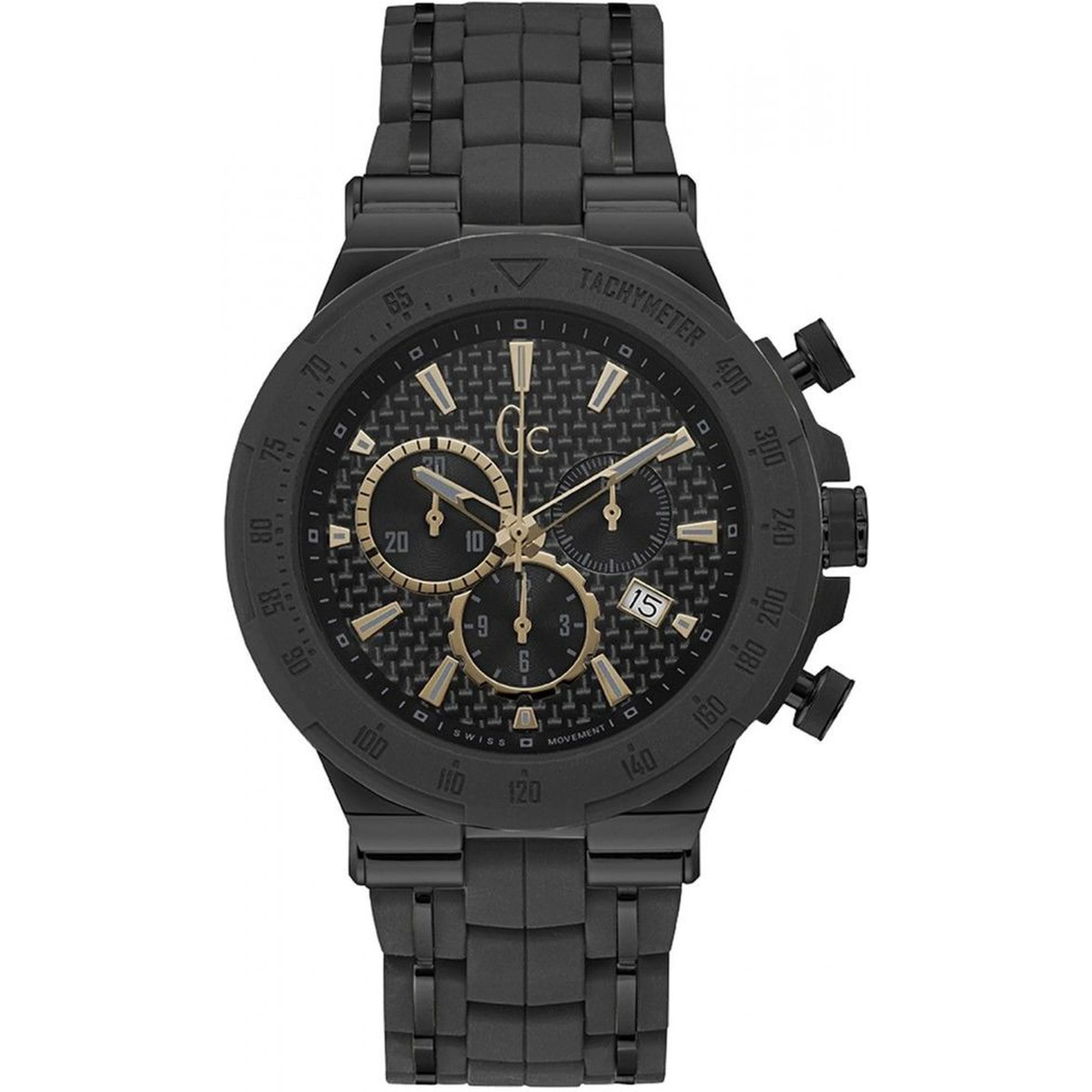Black Stainless Steel Sport Watch