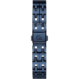 Blue Stainless Steel Dress Watch