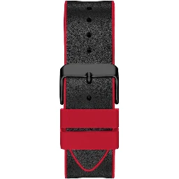 ساعة رياضية سوداء صناعية