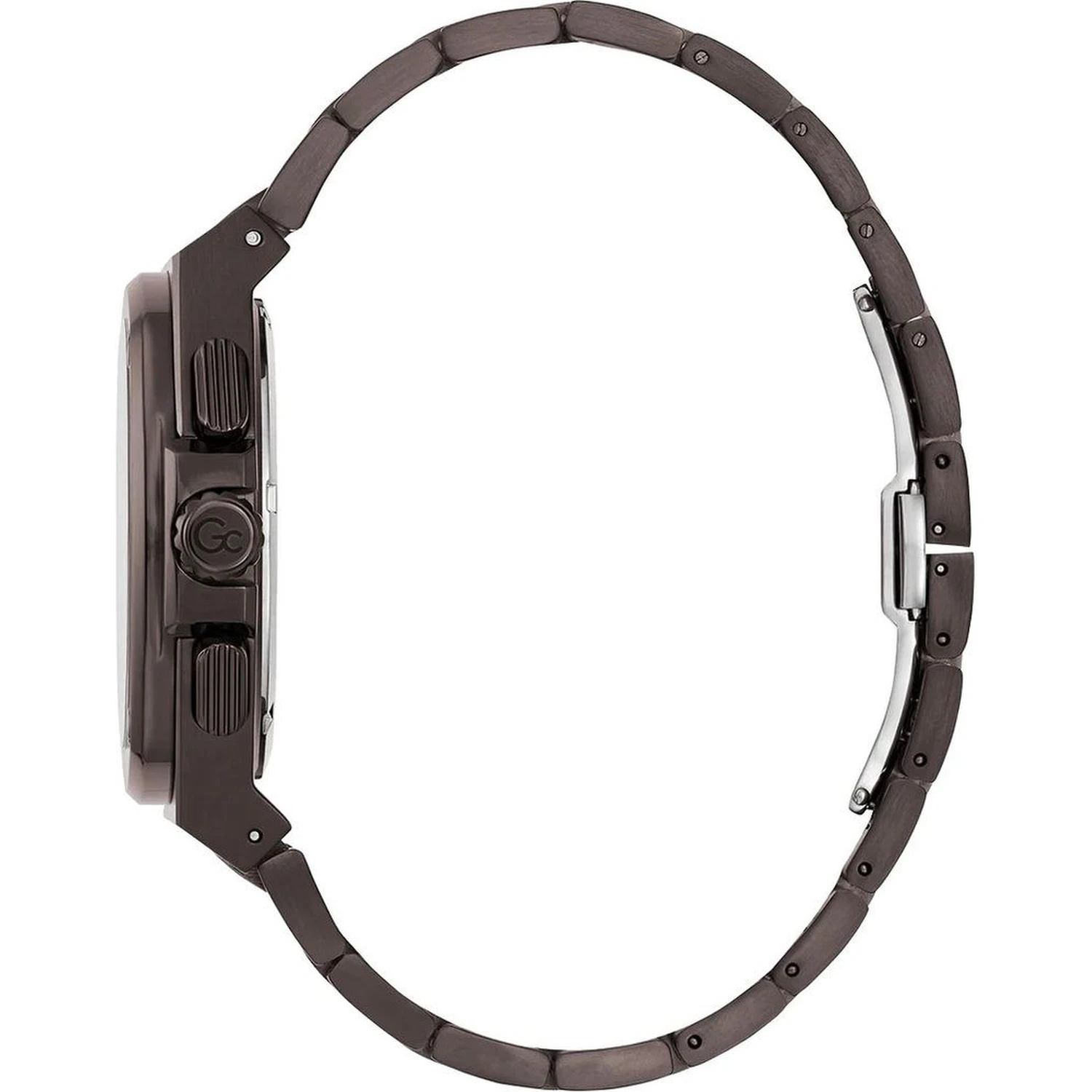 Gray Stainless Steel Dress Watch
