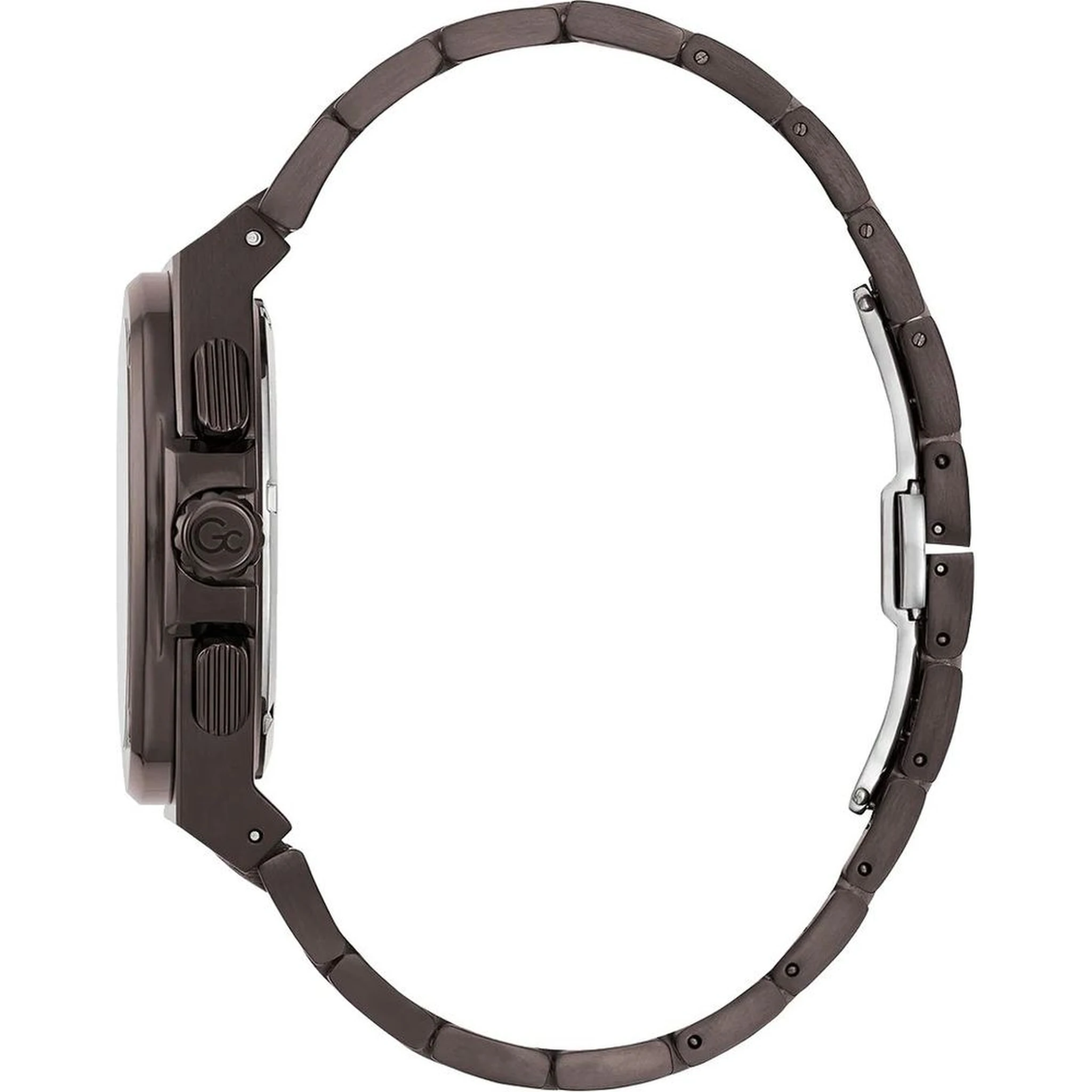 Gray Stainless Steel Dress Watch