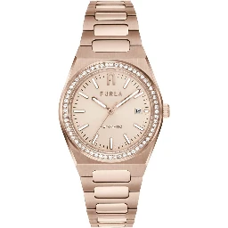Multicolor Stainless Steel Dress Watch