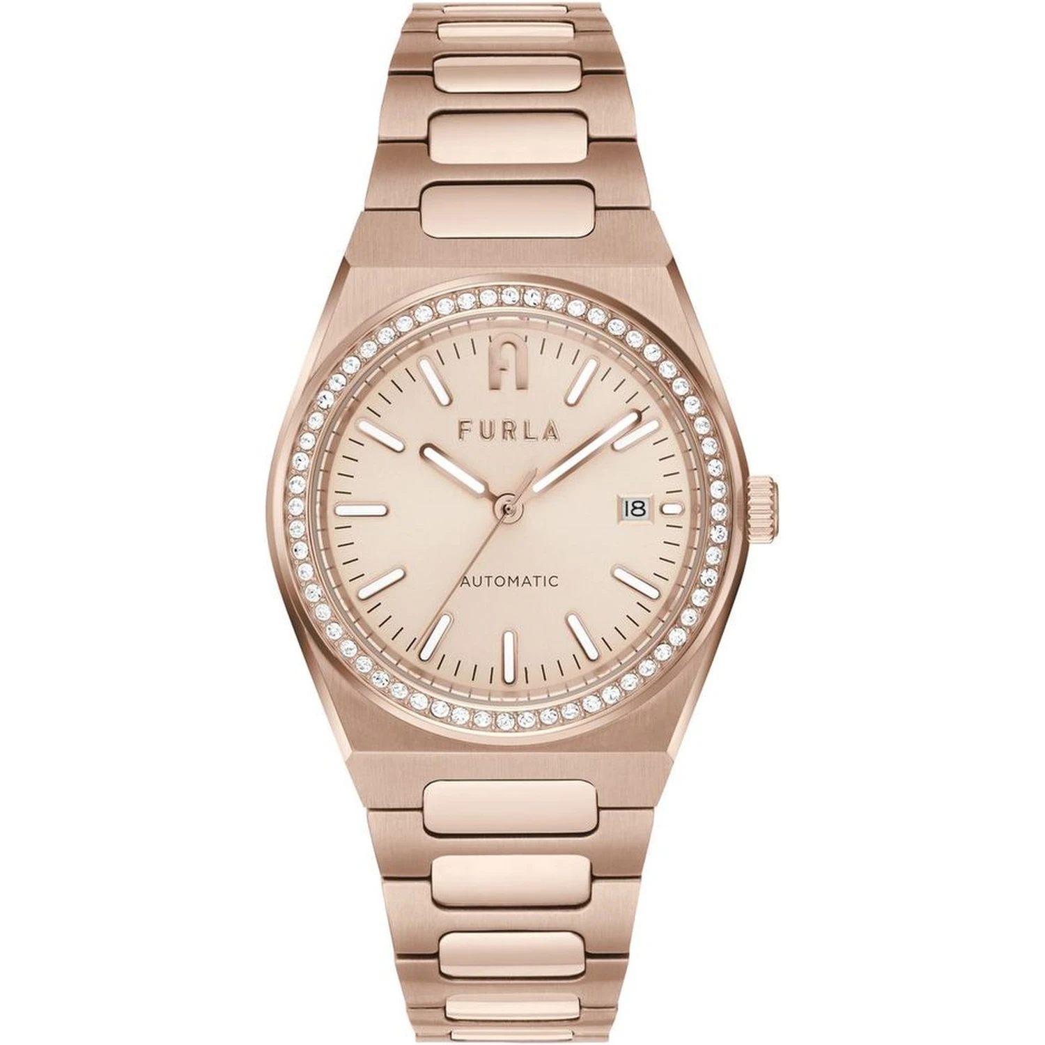 Multicolor Stainless Steel Dress Watch