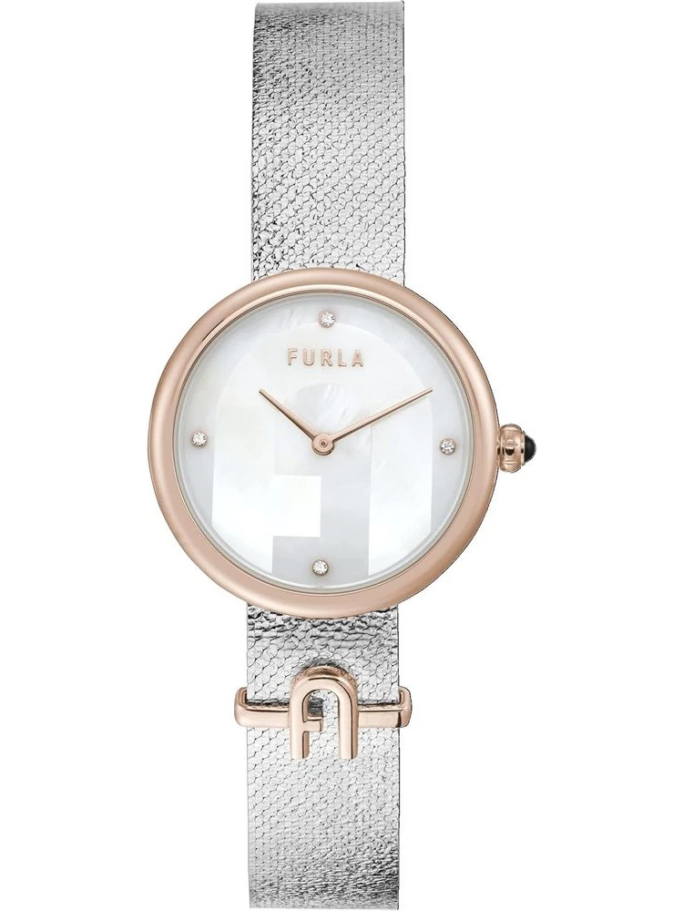 Gray Stainless Steel Dress Watch