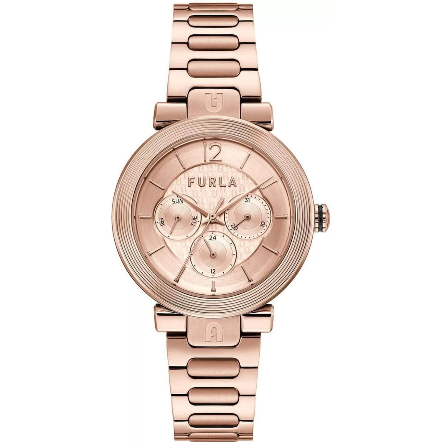 Multicolor Stainless Steel Dress Watch