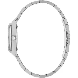 Gray Stainless Steel Dress Watch