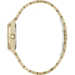 Gold Stainless Steel Dress Watch