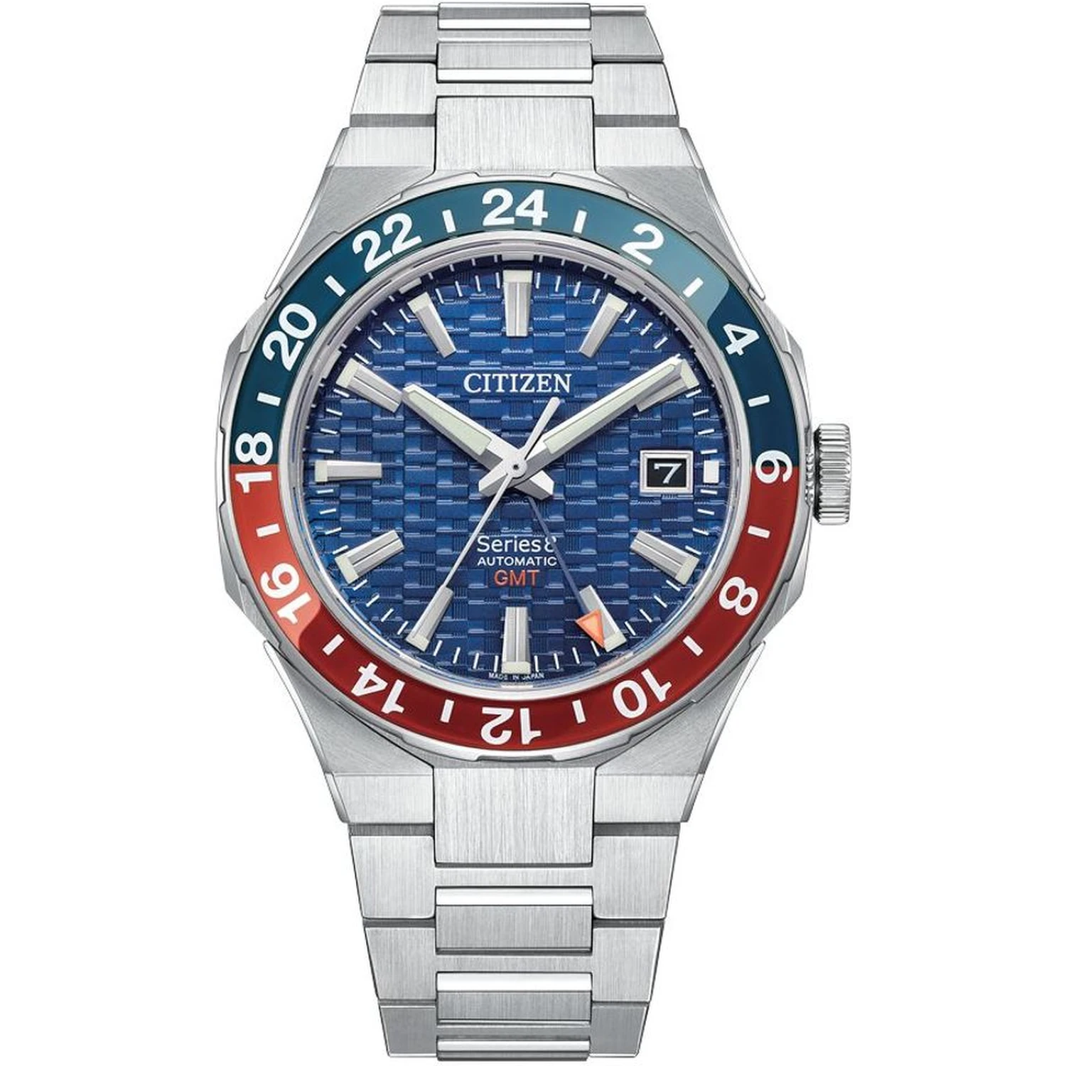 Gray Stainless Steel Dress Watch