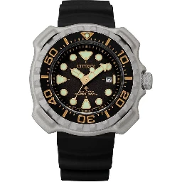 Black Rubber Sport Watch