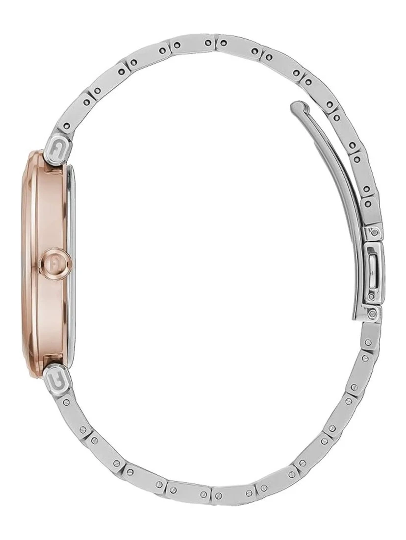 Gray Stainless Steel Dress Watch
