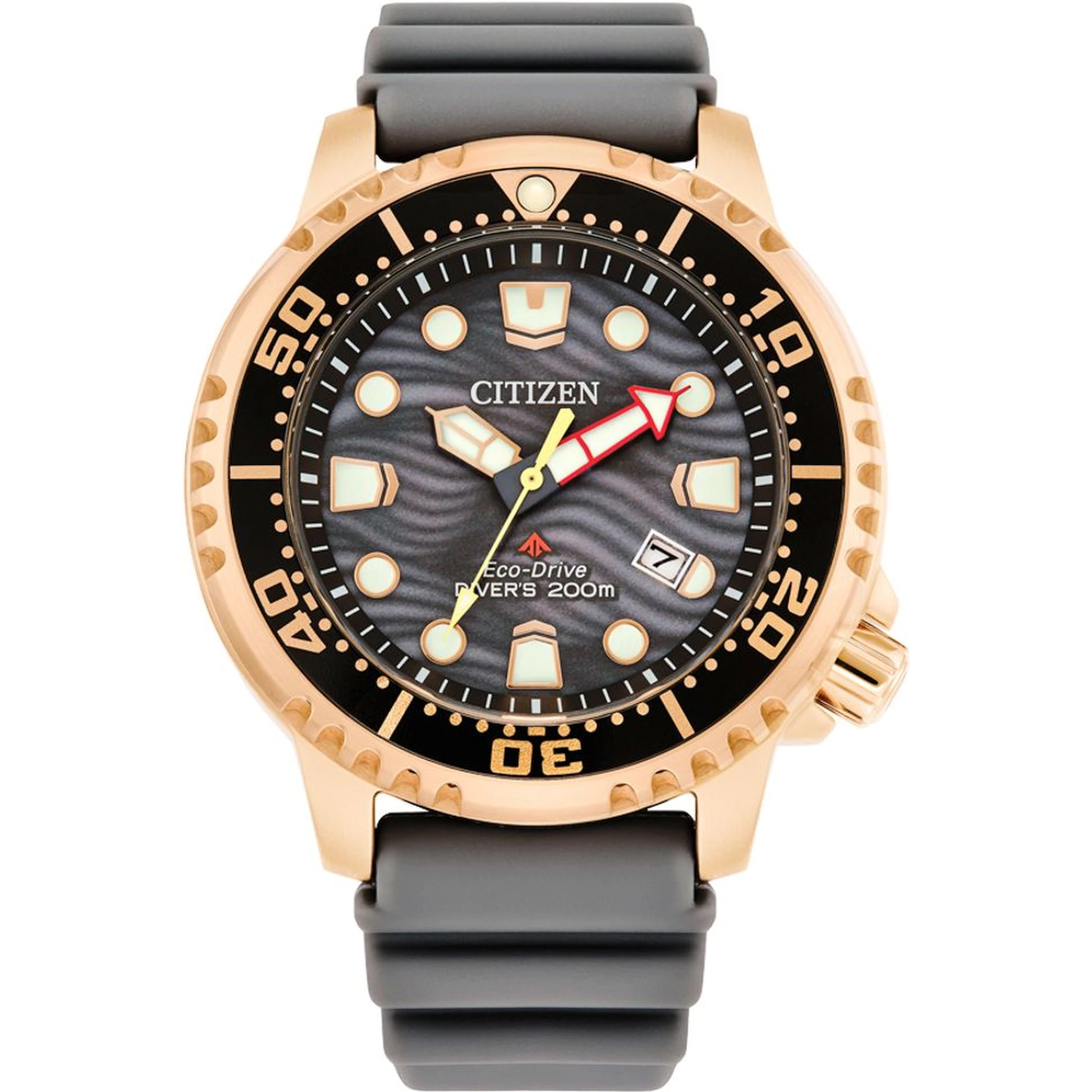 Black Rubber Sport Watch