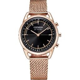 Gold Stainless Steel Dress Watch