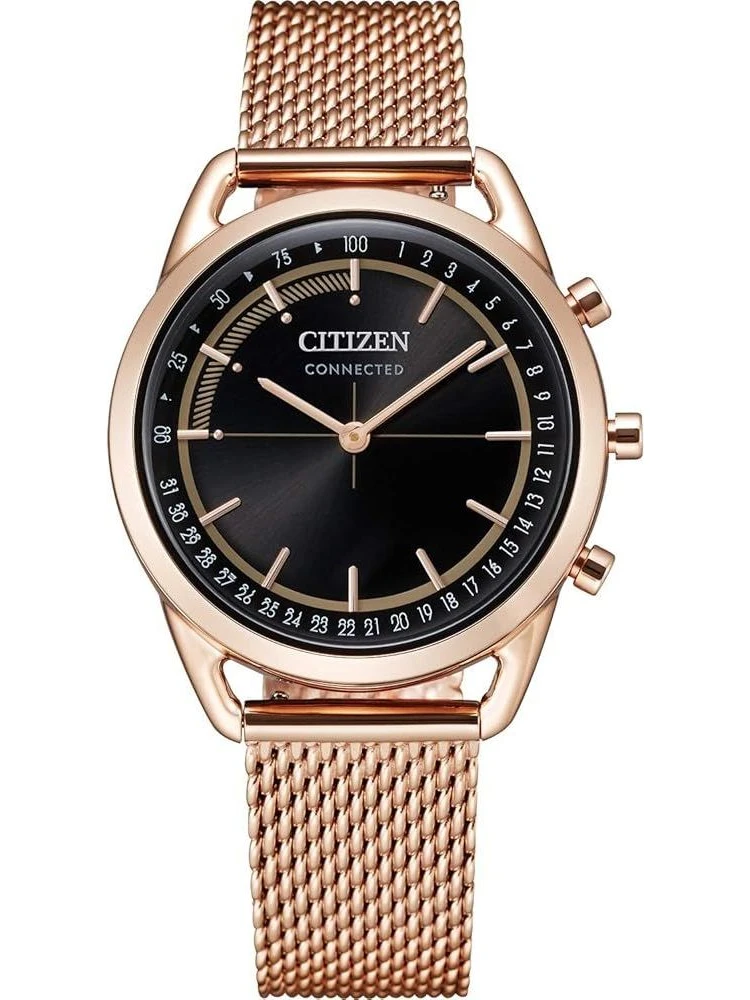 Gold Stainless Steel Dress Watch