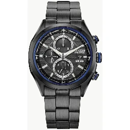 Black Stainless Steel Sport Watch