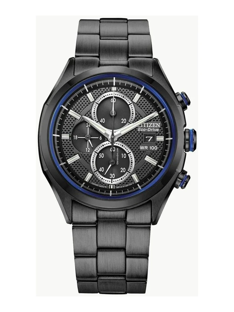 Black Stainless Steel Sport Watch